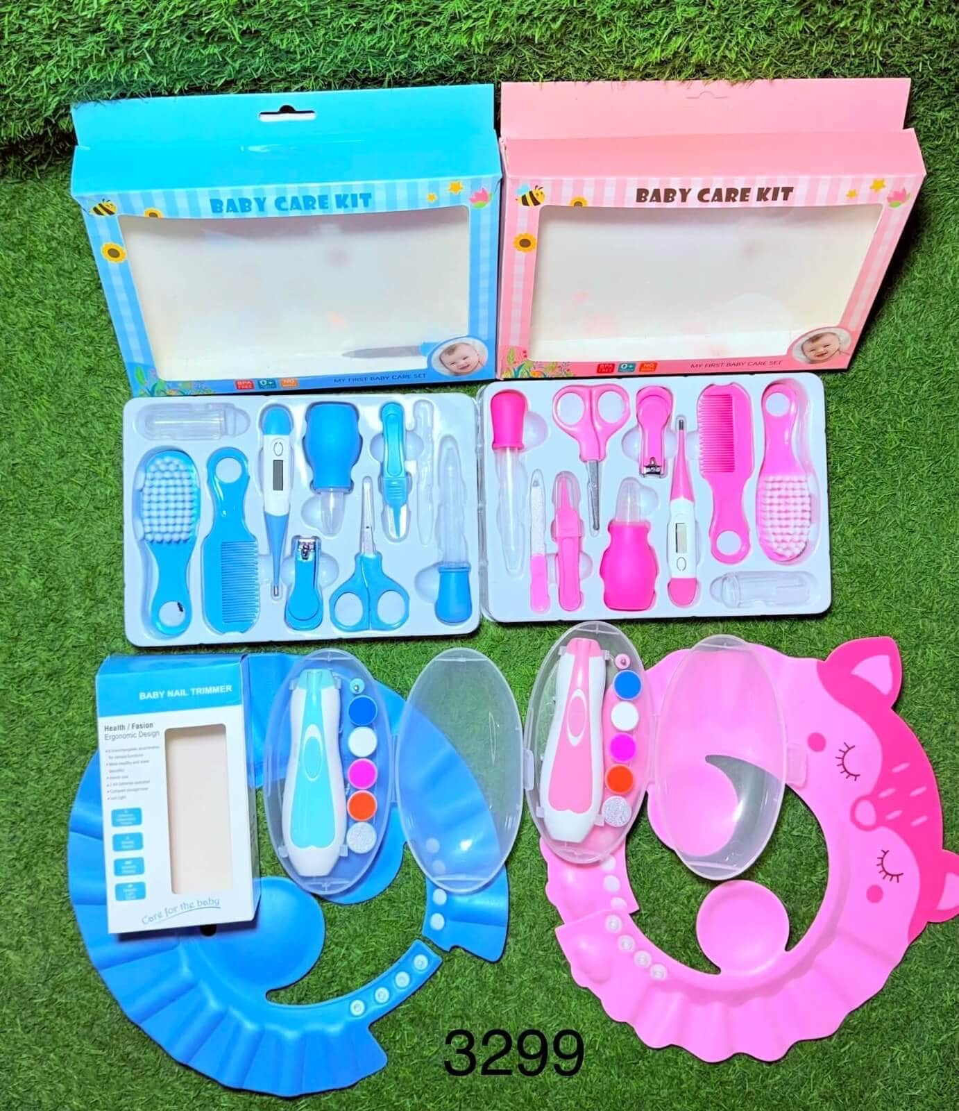All-in-One Ultimate Baby Care & Grooming Kit with Electric Nail Trimmer & Shampoo Shower Cap πΆβ¨ thumbnail 1